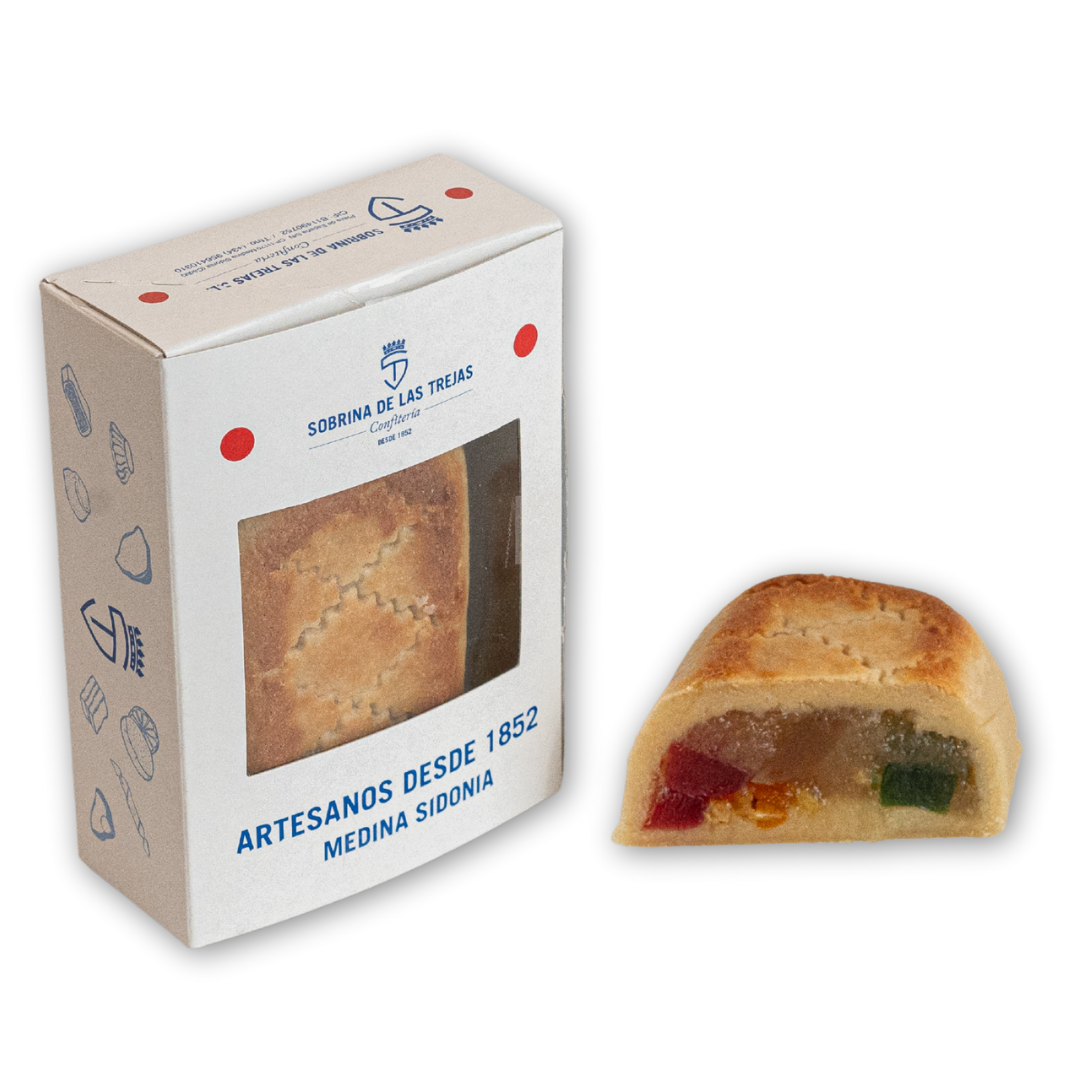 Turrón de Cádiz con frutas Pieza de 500 gr aprox - Imagen 2